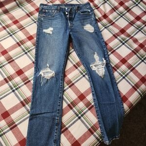 Womens Levi's 501 jeans
